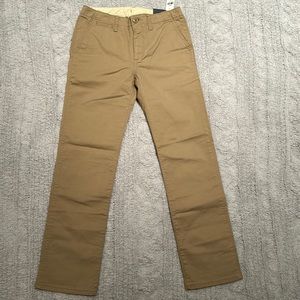 NWT GAP Uniform Khaki Pants - Size 12